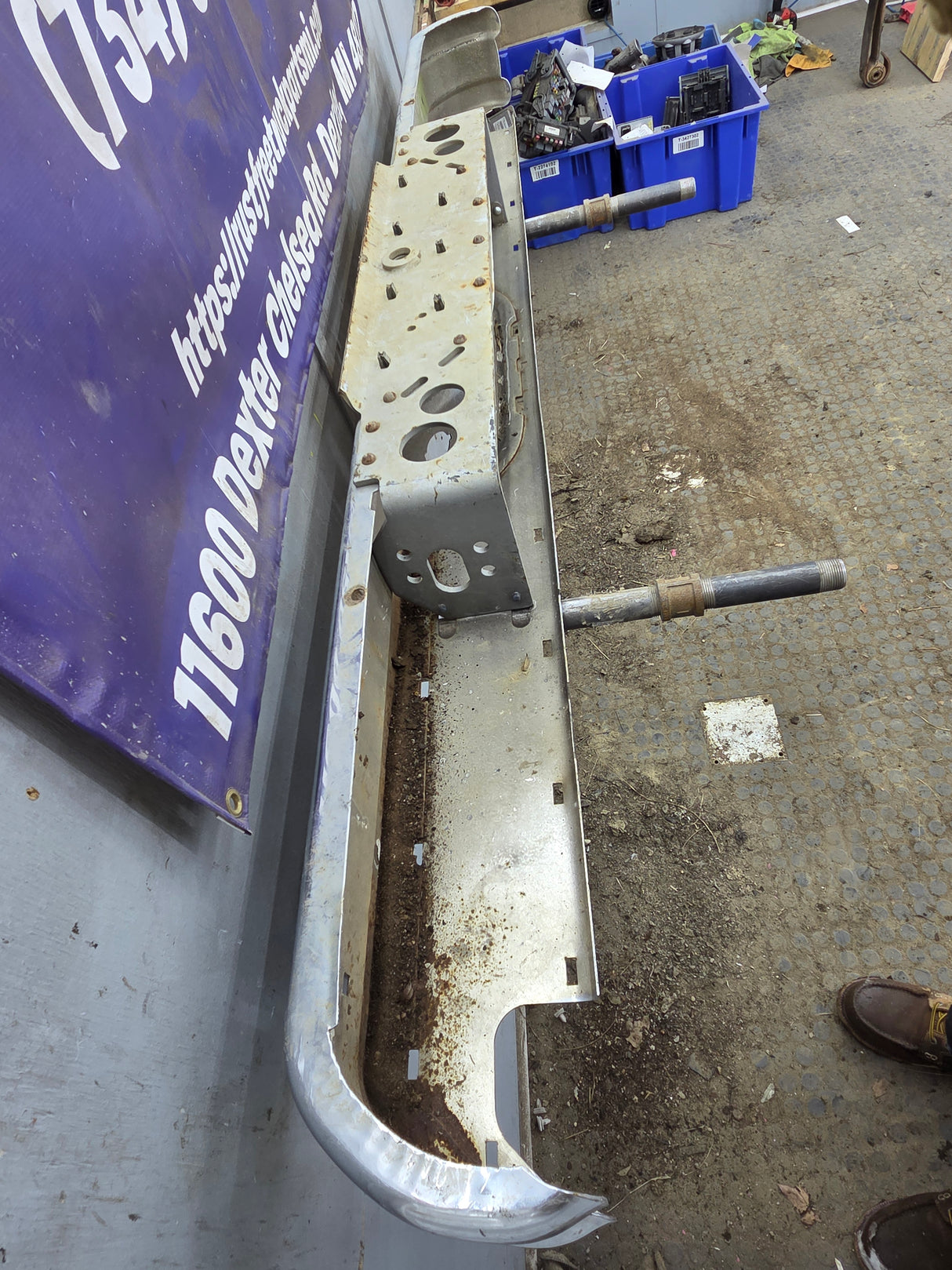 1980-1997 Ford F100 F150 F250 F350 Rear Bumper