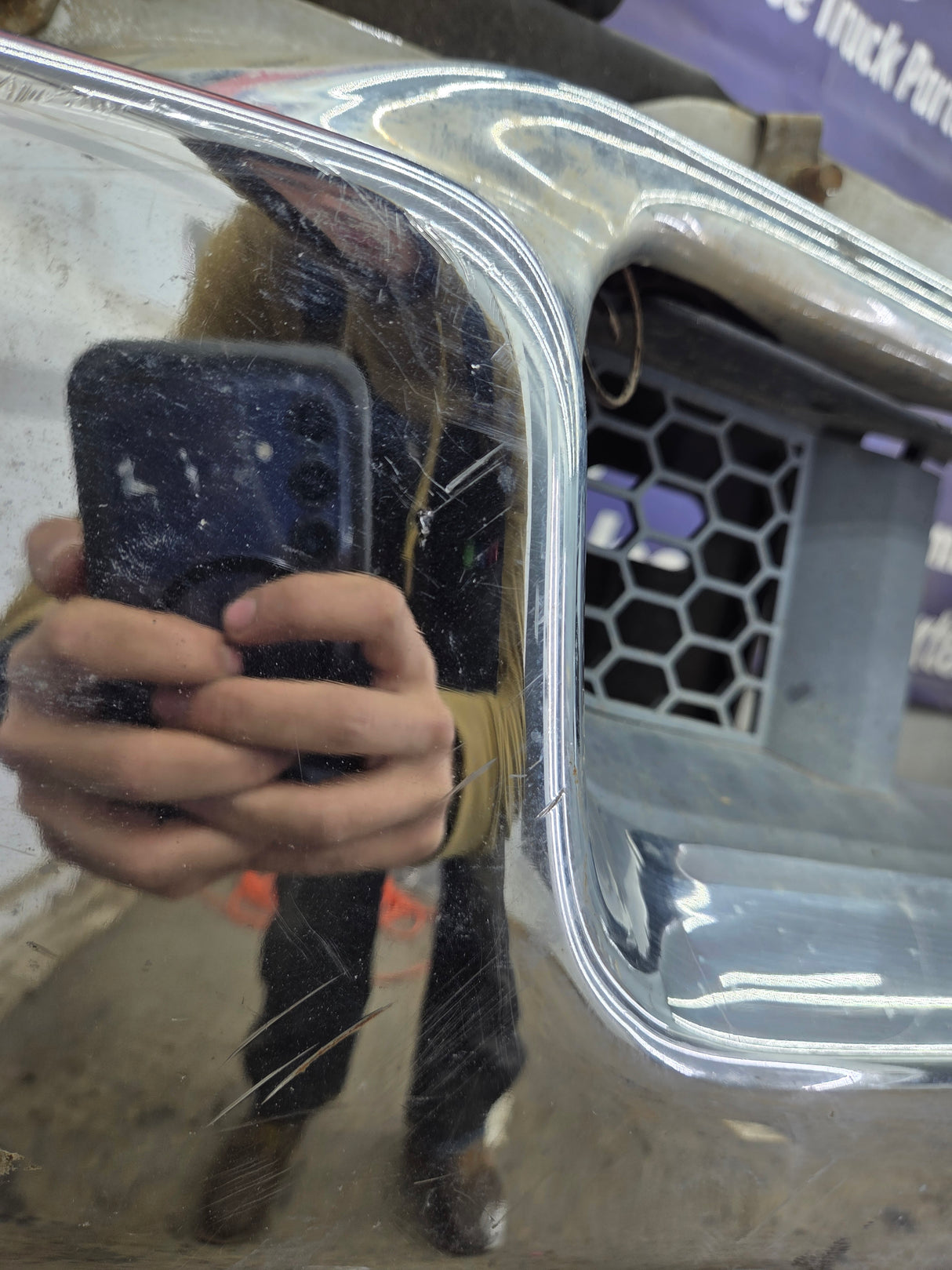 2004-2005 Ford F150 Front Bumper - Chrome