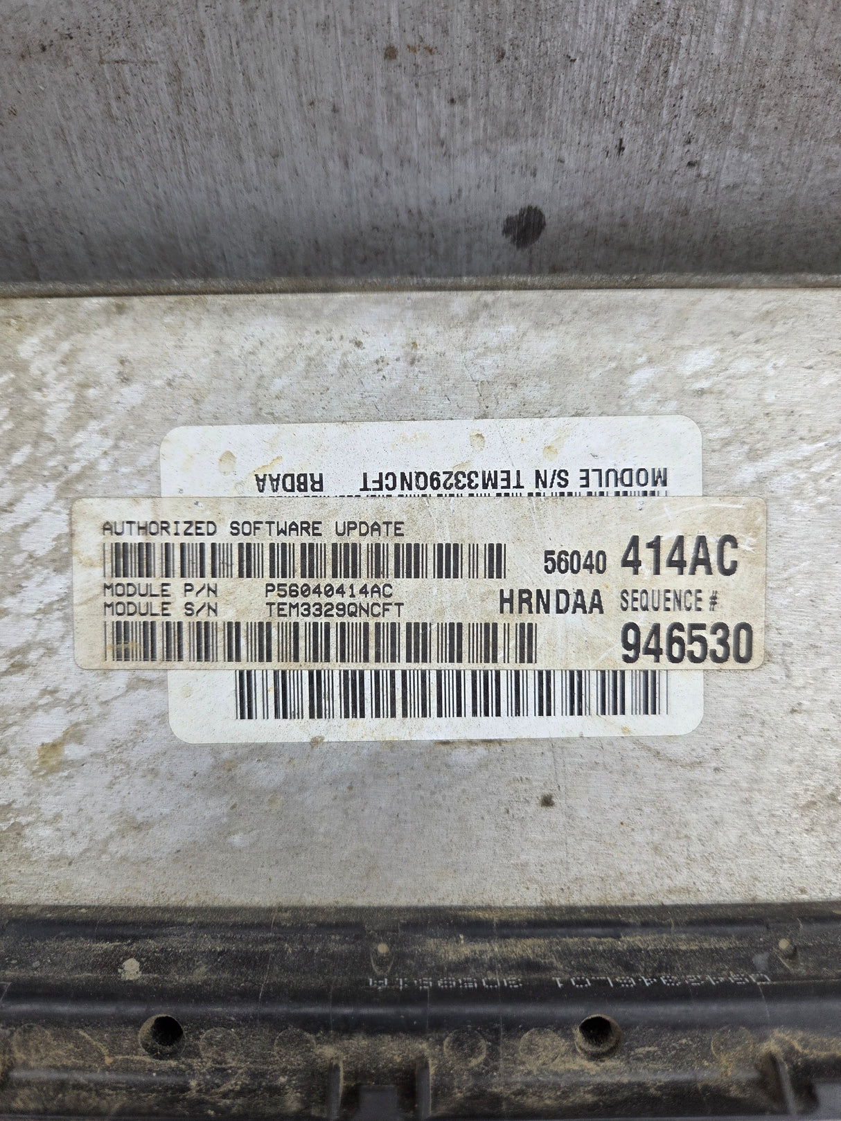 2000 Dodge Ram 3500 Cummins Manual Trans PCM P56040414AC