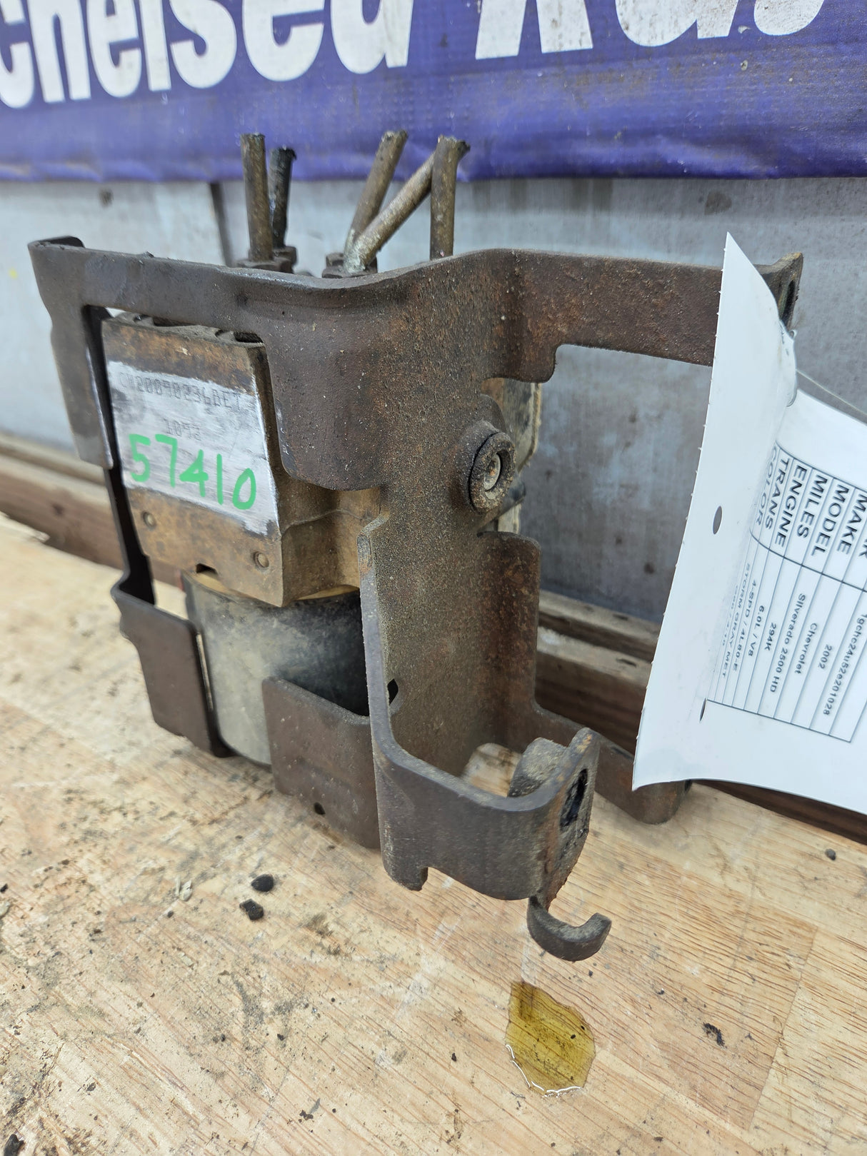 2001-2002 Chevrolet Silverado 2500 ABS Pump Module Control Assembly 13354720