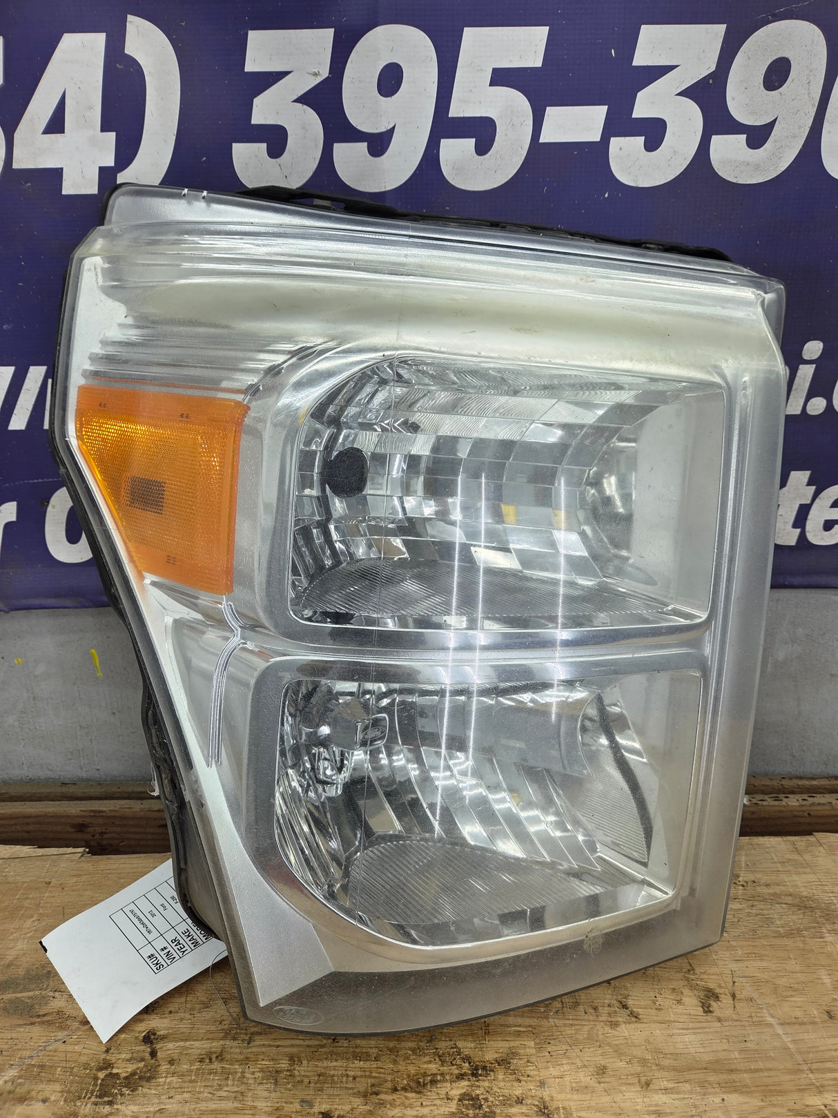 2011-2016 Ford Super Duty F250 F350 F450 F550 RH Passenger Side Headlight 6.7L Power Stroke 6.2L BC34-13005-A