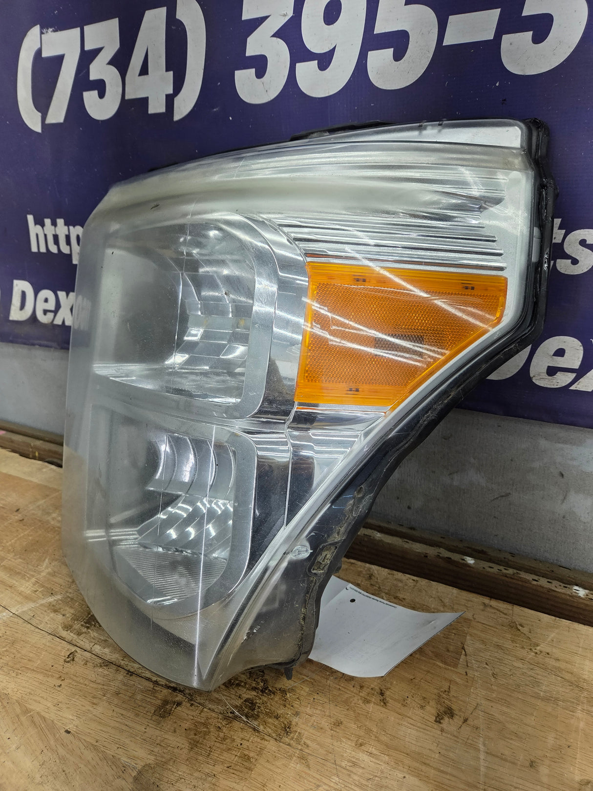 2011-2016 Ford Super Duty F250 F350 F450 F550 LH Driver Side Headlight BC34-13006-A 6.7L Power Stroke 6.2L Gas