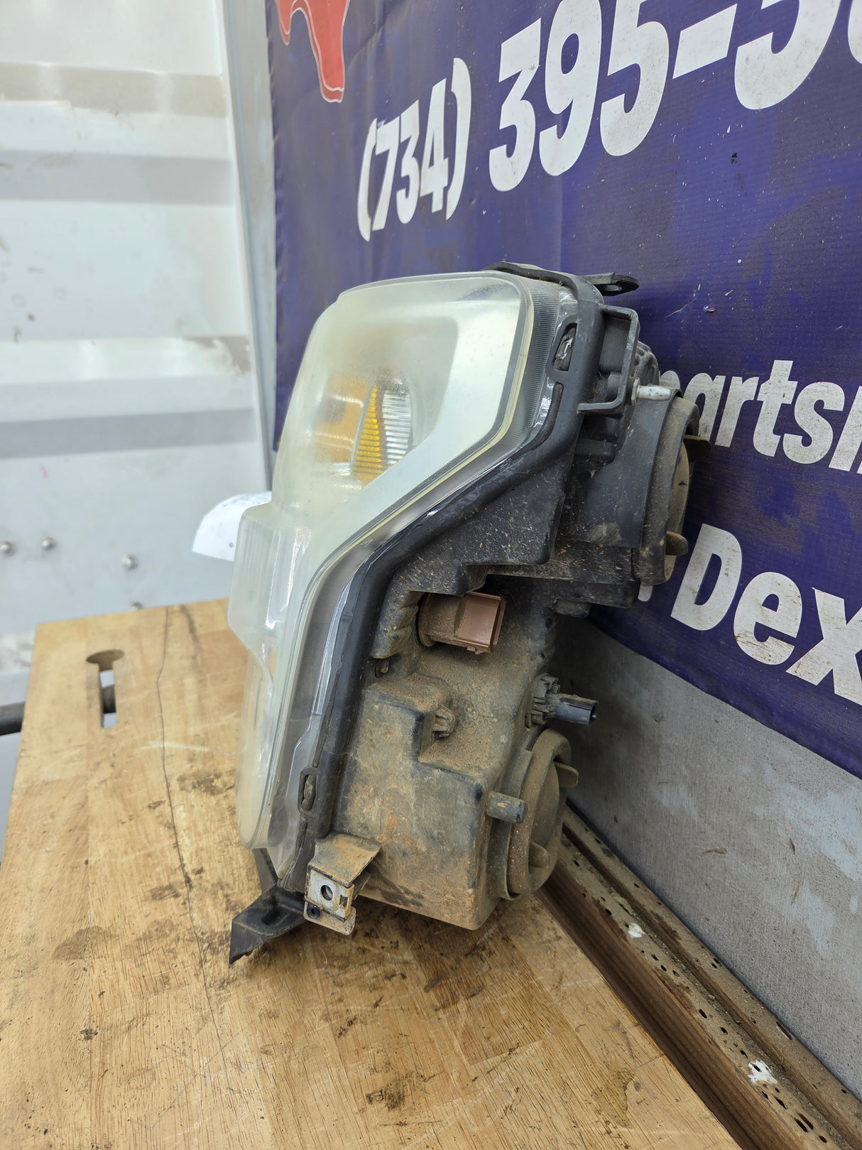 2015-2017 Ford F150 LH Driver Side Headlight Halogen - FL3Z13008B-FPM