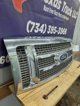 2009-2012 Ford F150 Grill XLT - Chrome 9L3Z8200D