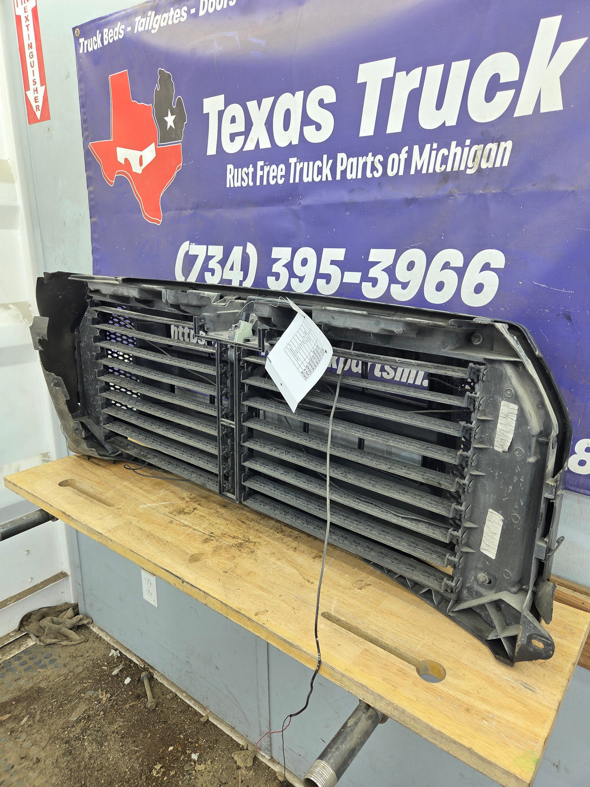 2015-2017 Ford F150 Grill W/Active Air Shutter - Matte Black FL3Z8200AA