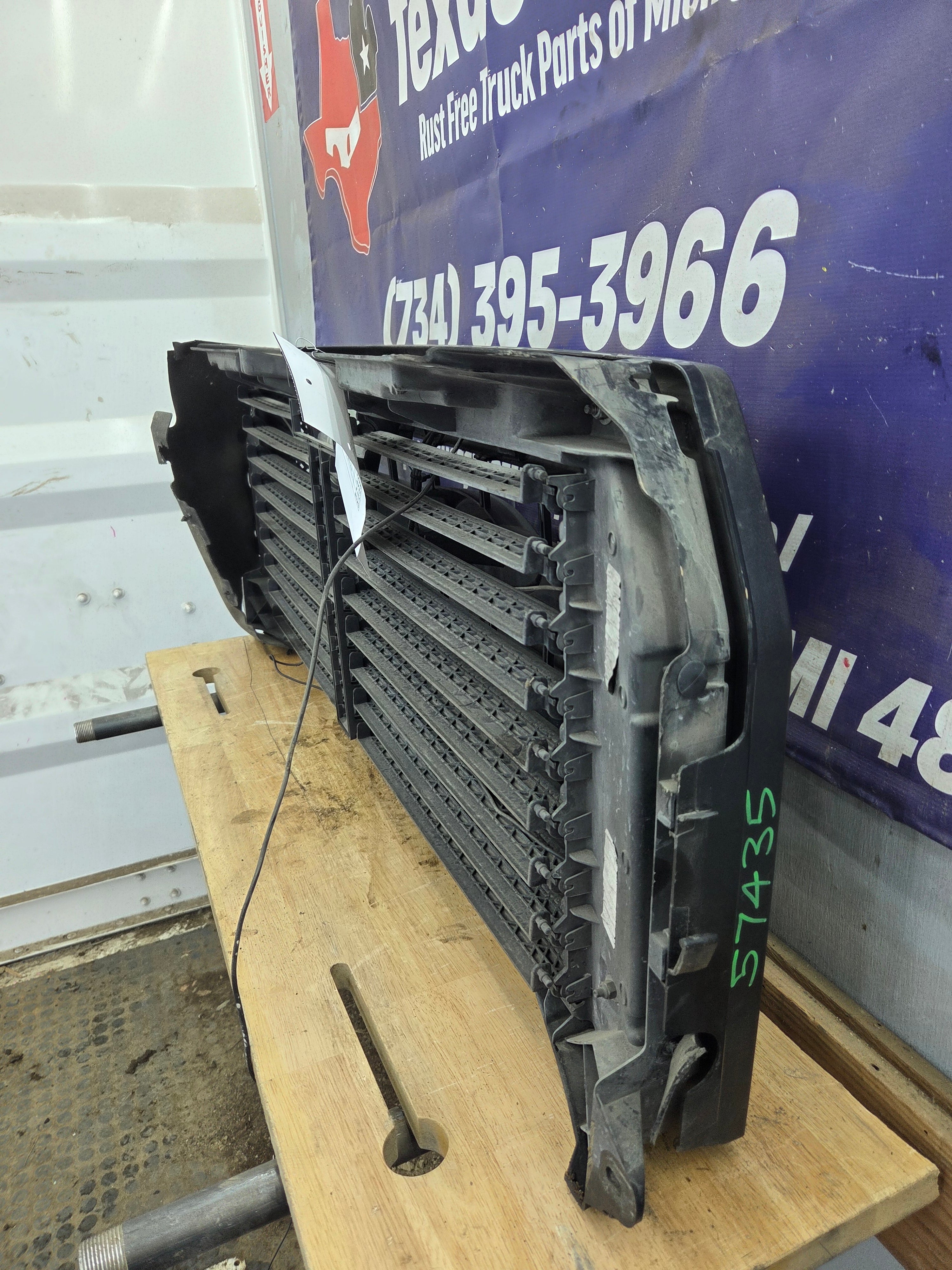 2015-2017 Ford F150 Grill W/Active Air Shutter - Matte Black
