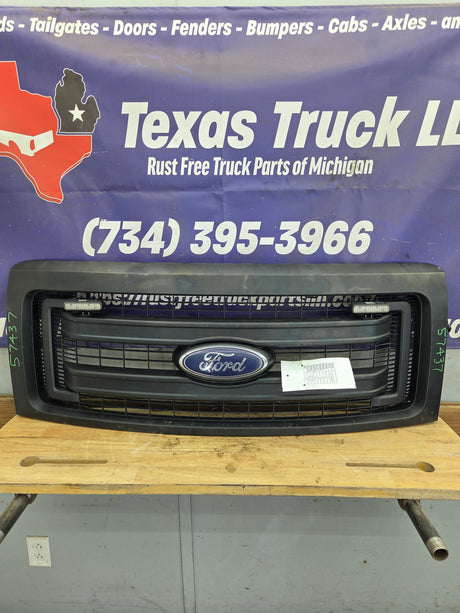 2013-2014 Ford F150 Grill - Matte Black DL3Z8200CA