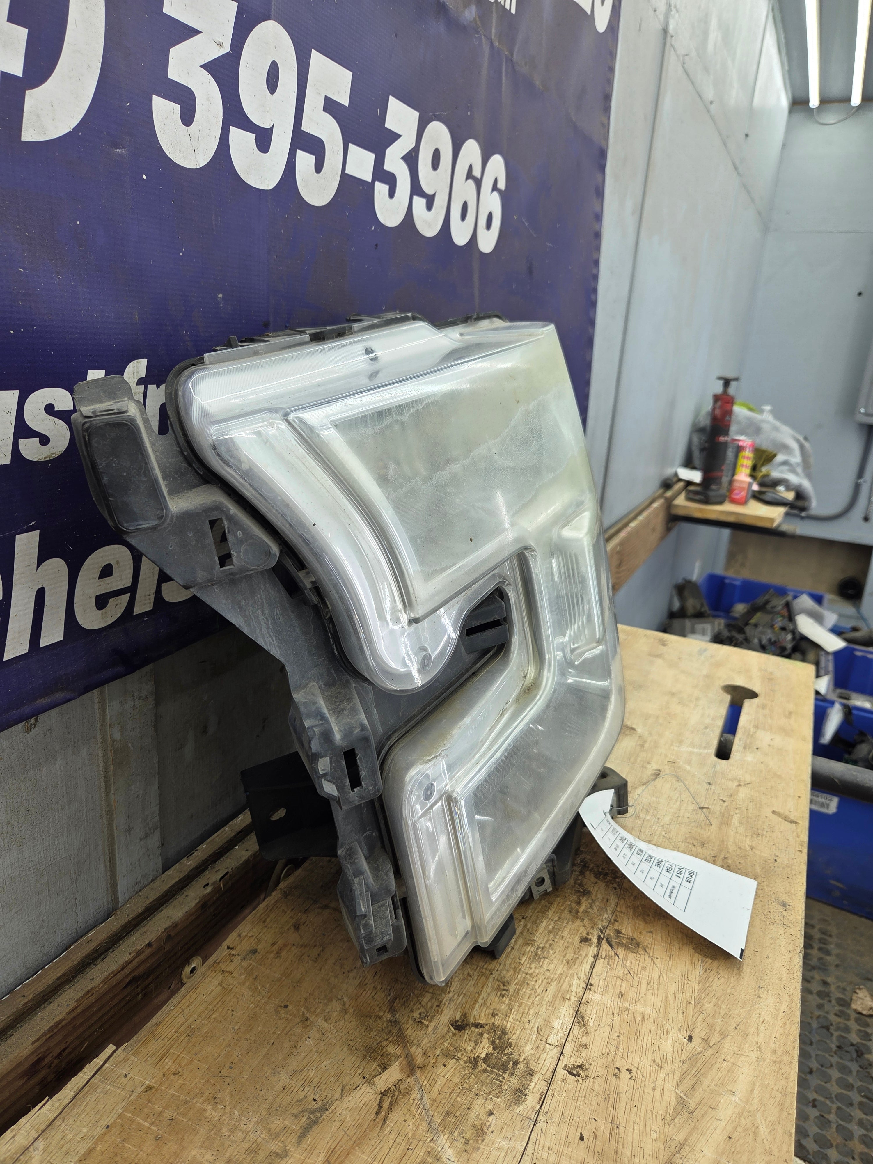 2015-2017 Ford F150 LH Driver Side Headlight Halogen - FL3Z13008B