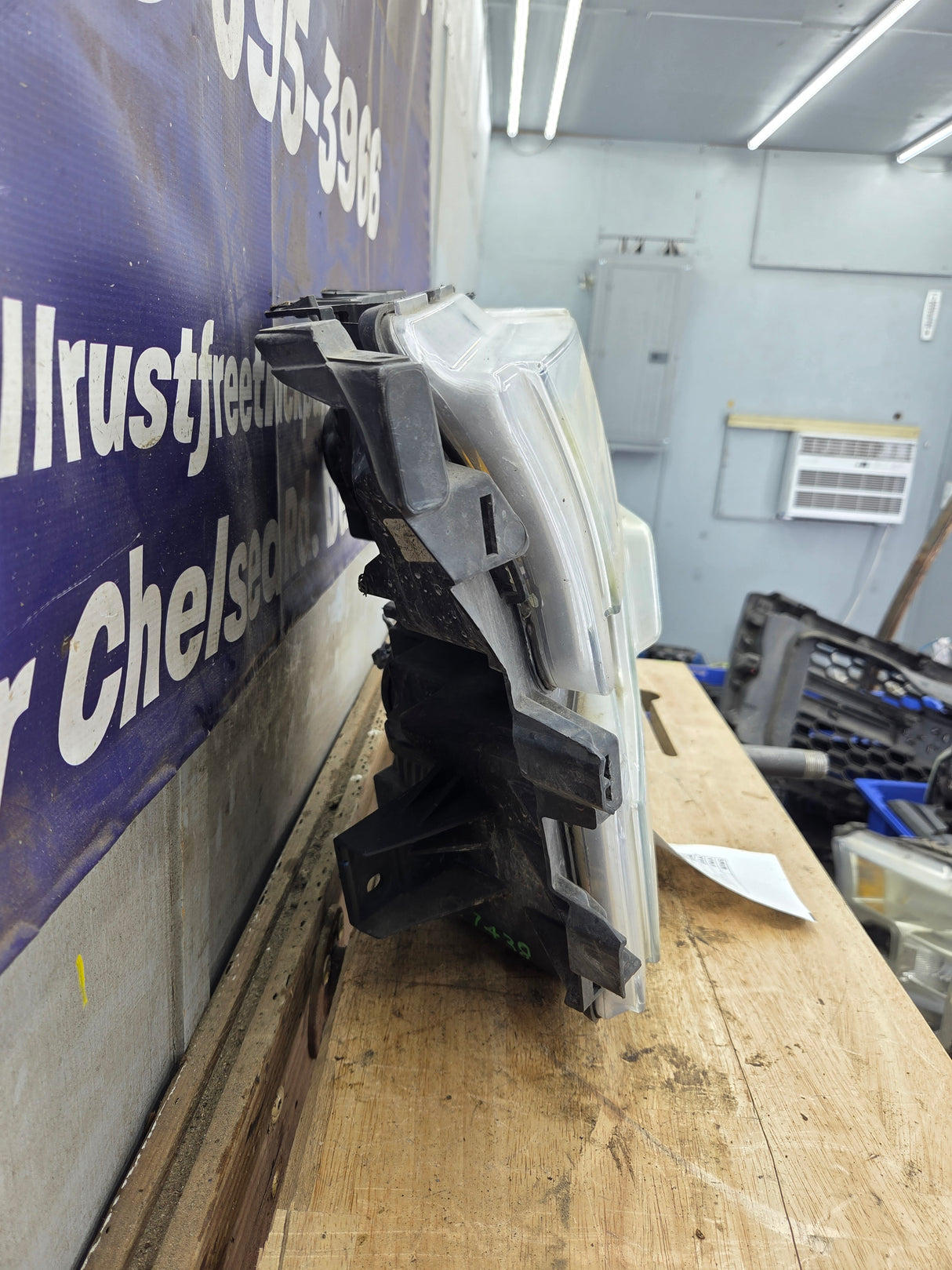 2015-2017 Ford F150 LH Driver Side Headlight Halogen - FL3Z13008B-FPM