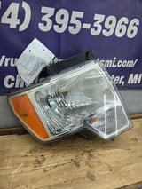 2009-2014 Ford F150 RH Passenger Side Headlight Halogen - DL3Z13008A, DL3Z13008EB