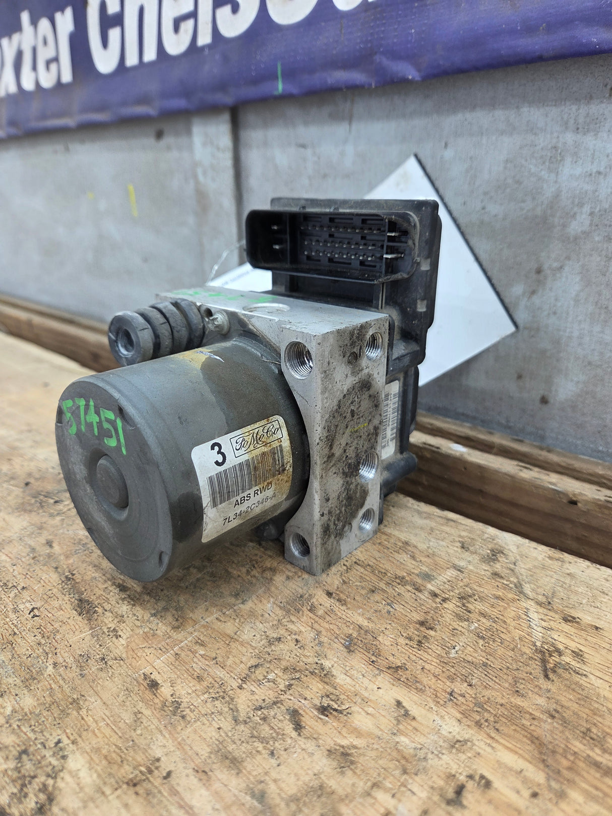 2007 Ford F150 ABS Pump Module Control Assembly - 7L34-2C346-A