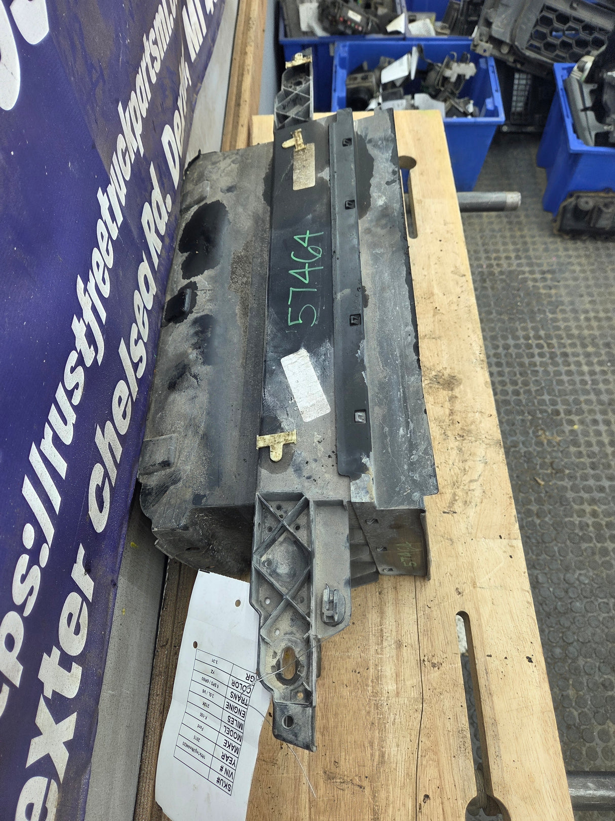 2015-2017 Ford F-150 2.7/3.5 Lower Intercooler Active Air Shutter