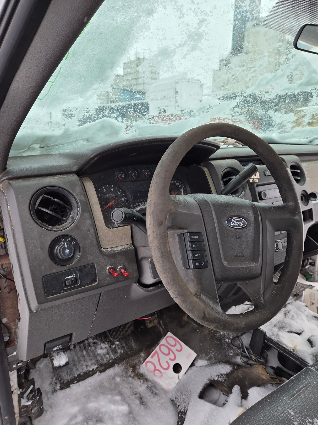 2009-2014 Ford F150 Regular Cab 2 Door Truck Cab