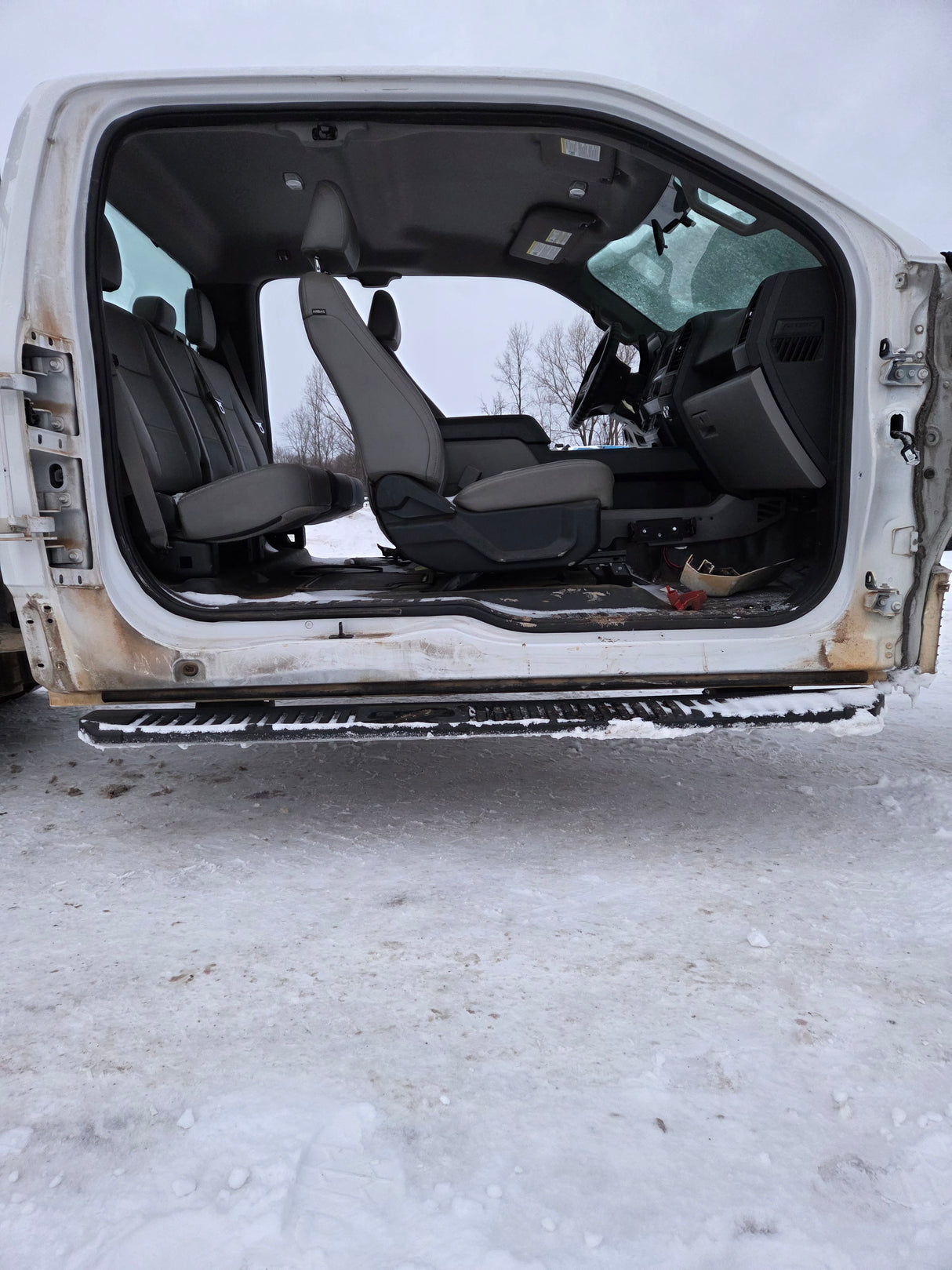 2015-2020 Ford F150 4 Door Extended Super Cab - Oxford White