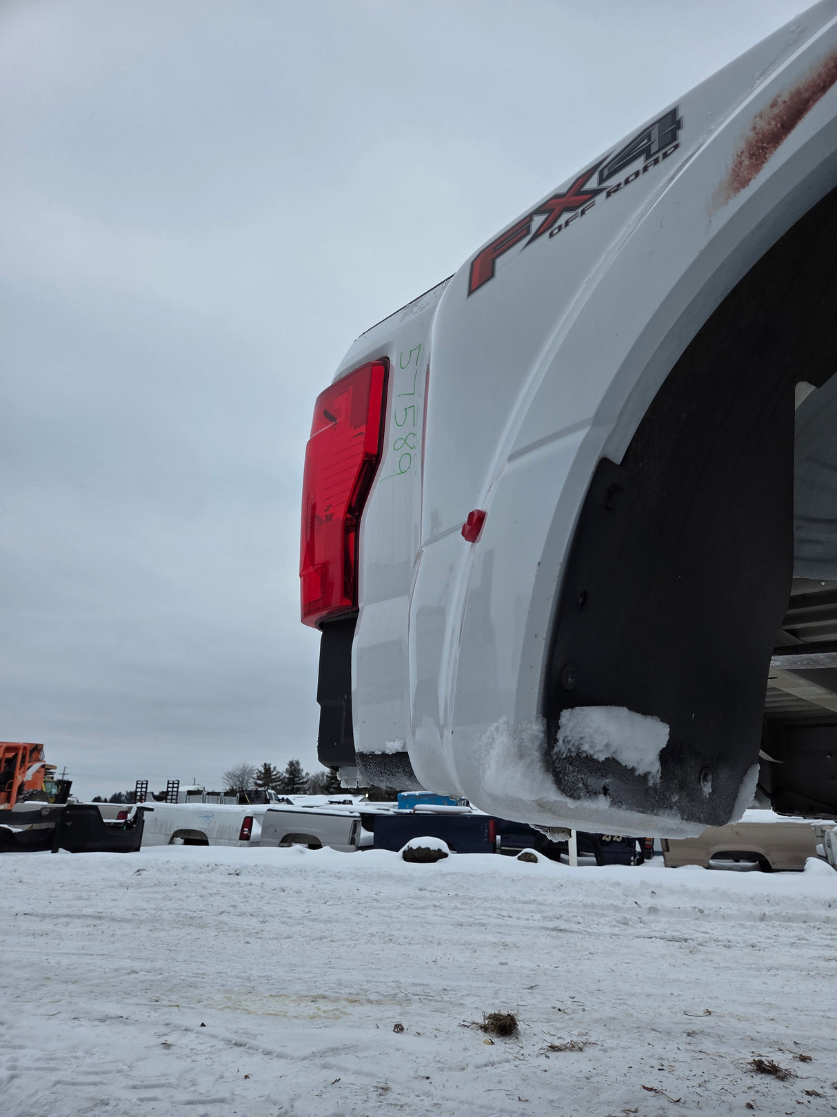 2017-2022 Ford Super Duty F350 F450 F550 8' Dually Bed - Oxford White
