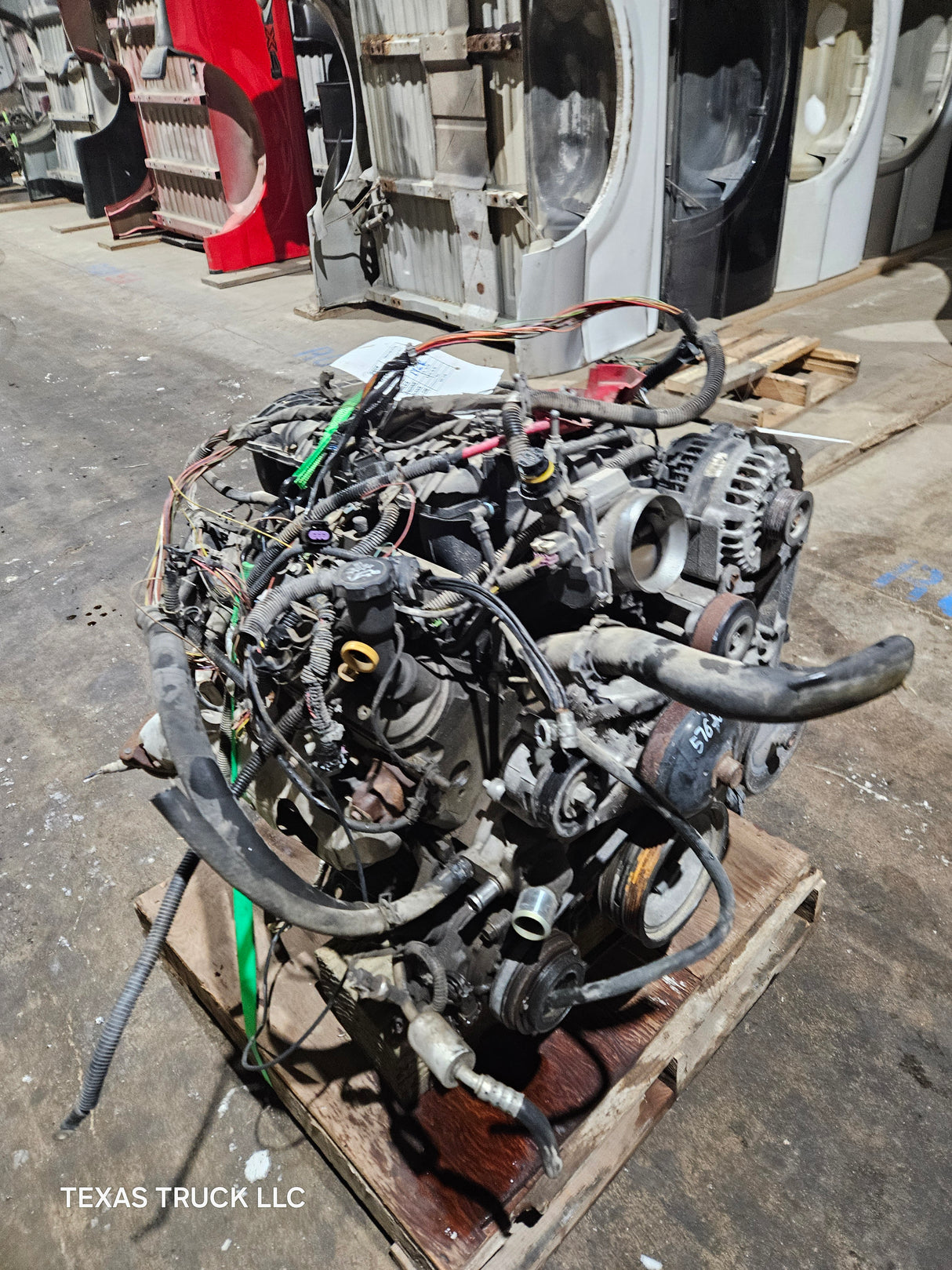 2011 Chevrolet GMC 1500 5.3L Aluminum Block Engine LS Vortec Gas Engine Runs Good