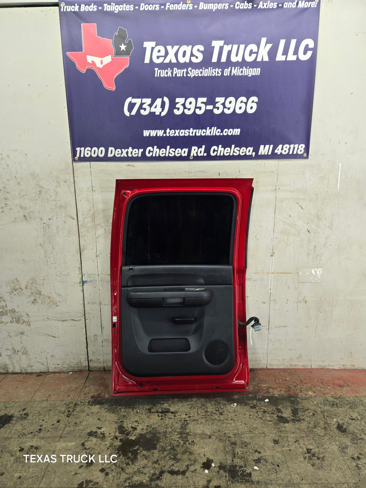2007-2013 Chevrolet Silverado / GMC Sierra 1500 2500 3500 HD Crew Cab LH Driver Side Rear Door