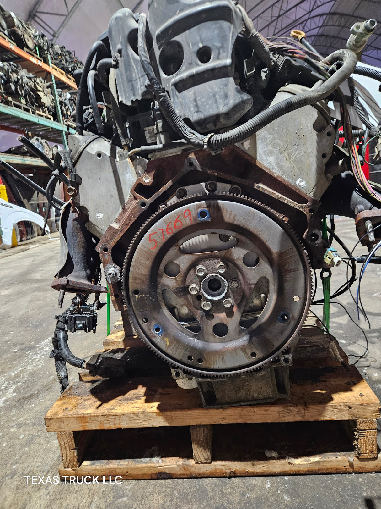 2008 Chevrolet GMC 2500 3500HD 6.0L Engine LS Vortec Gas Engine Runs Good