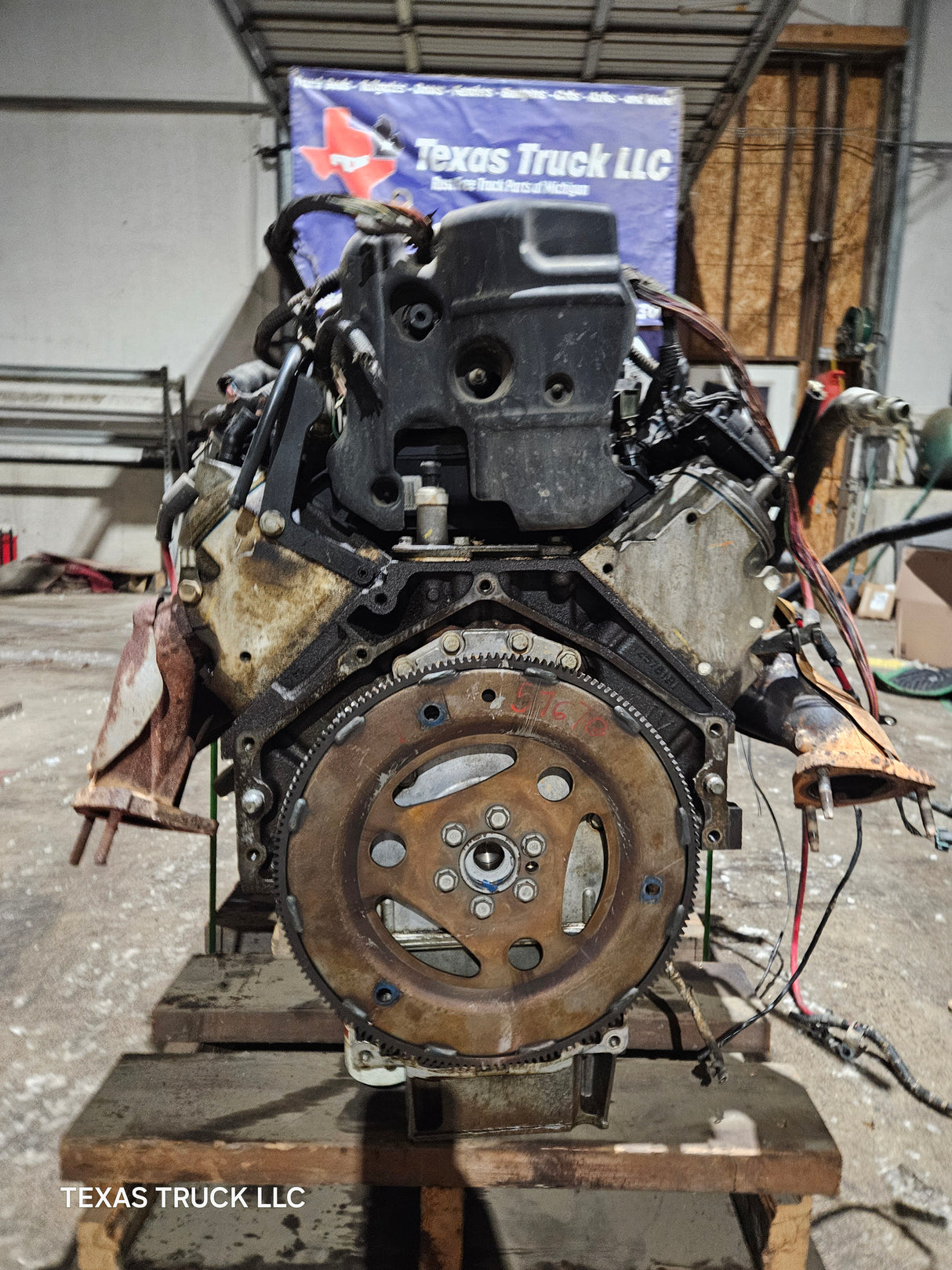 2008 Chevrolet GMC 2500 3500HD 6.0L Engine LS Vortec Gas Engine Runs Good