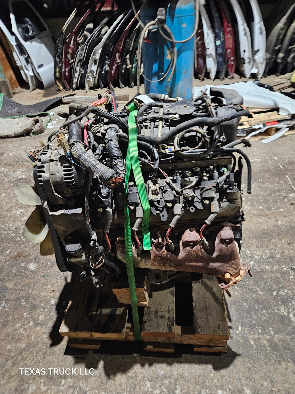 2008 Chevrolet GMC 2500 3500HD 6.0L Engine LS Vortec Gas Engine Runs Good