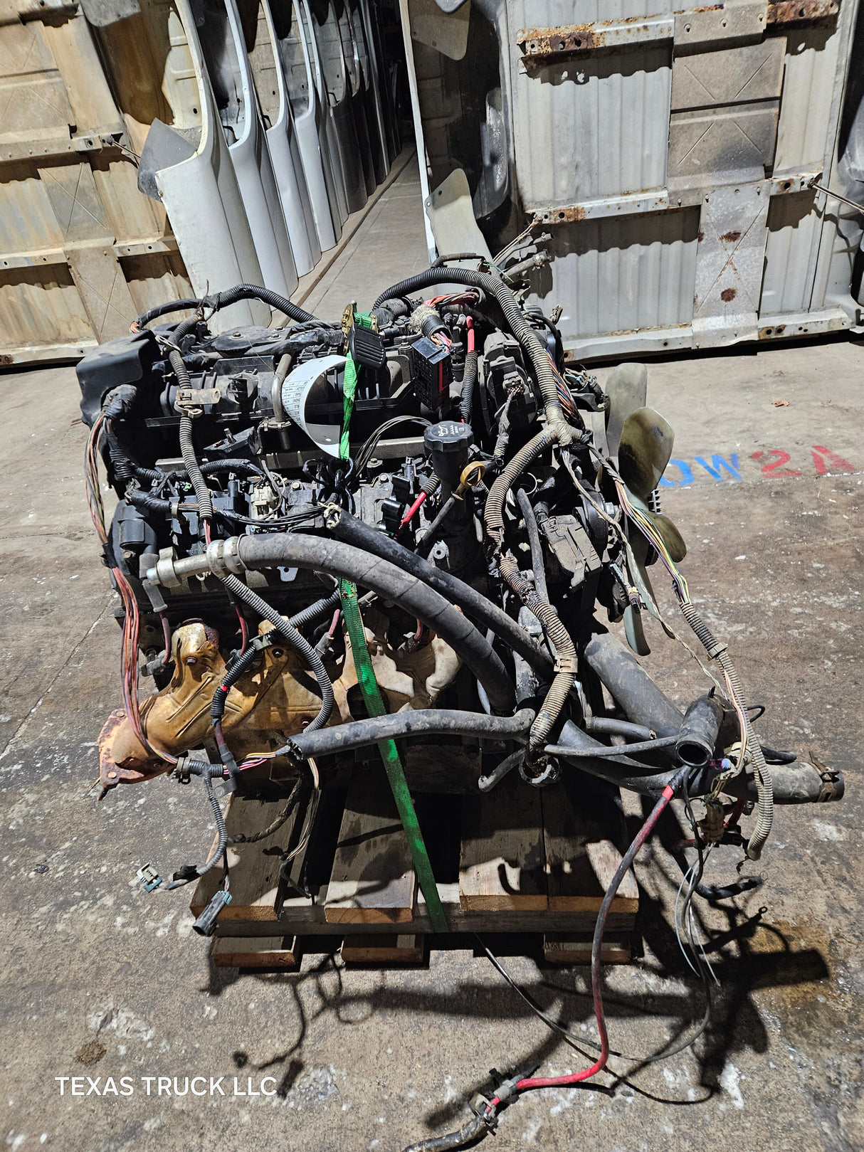 2008 Chevrolet GMC 2500 3500HD 6.0L Engine LS Vortec Gas Engine Runs Good