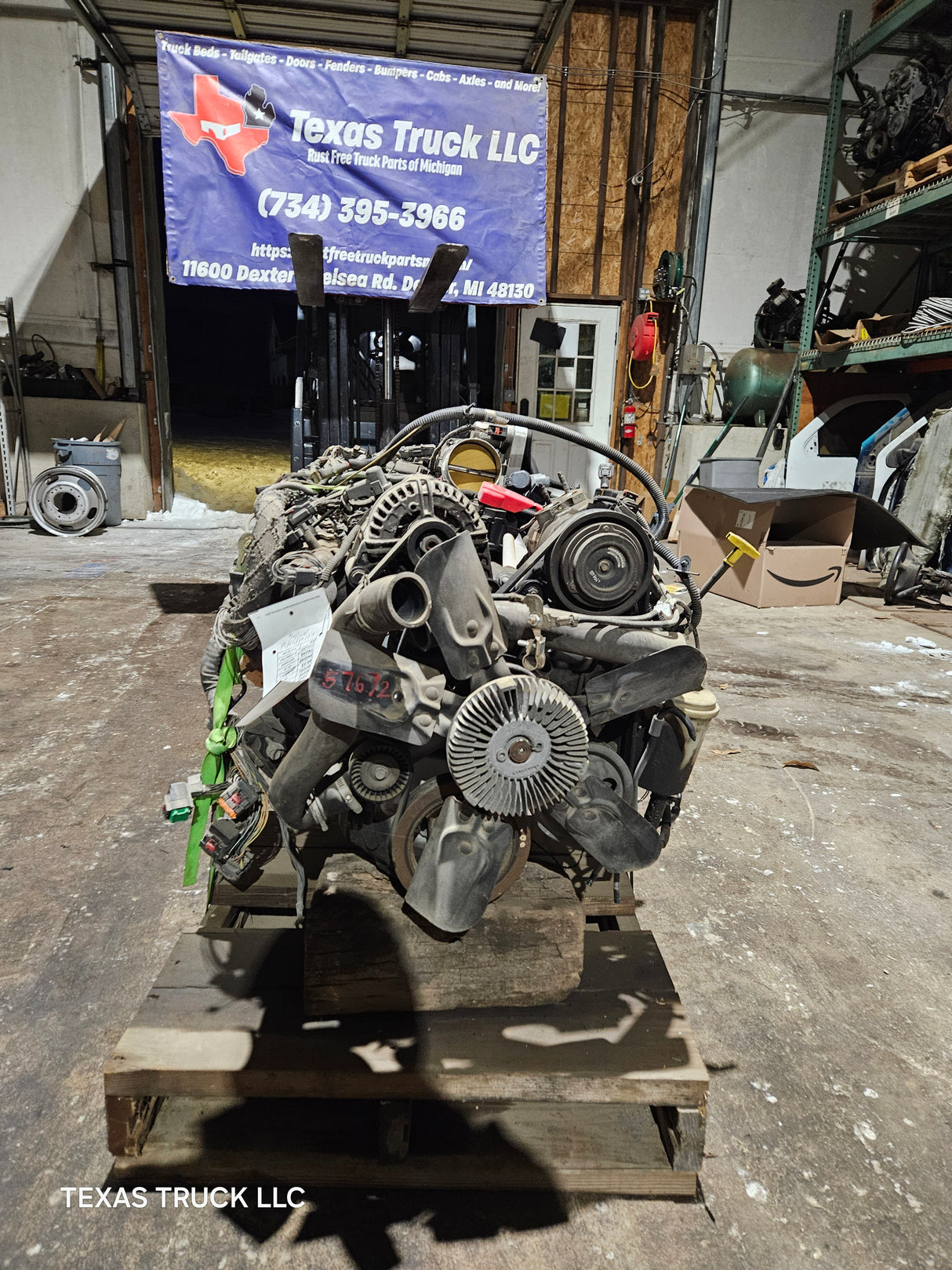 2005 Dodge Ram 1500 5.7L Hemi V8 Engine Ran Great Reman