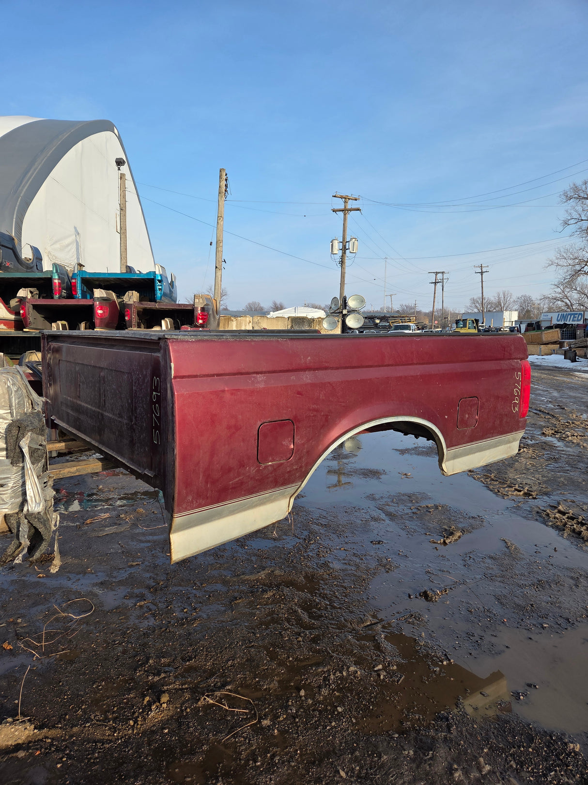 1987-1997 Ford F150 F250 F350 OBS 6' 9" Short Truck Bed