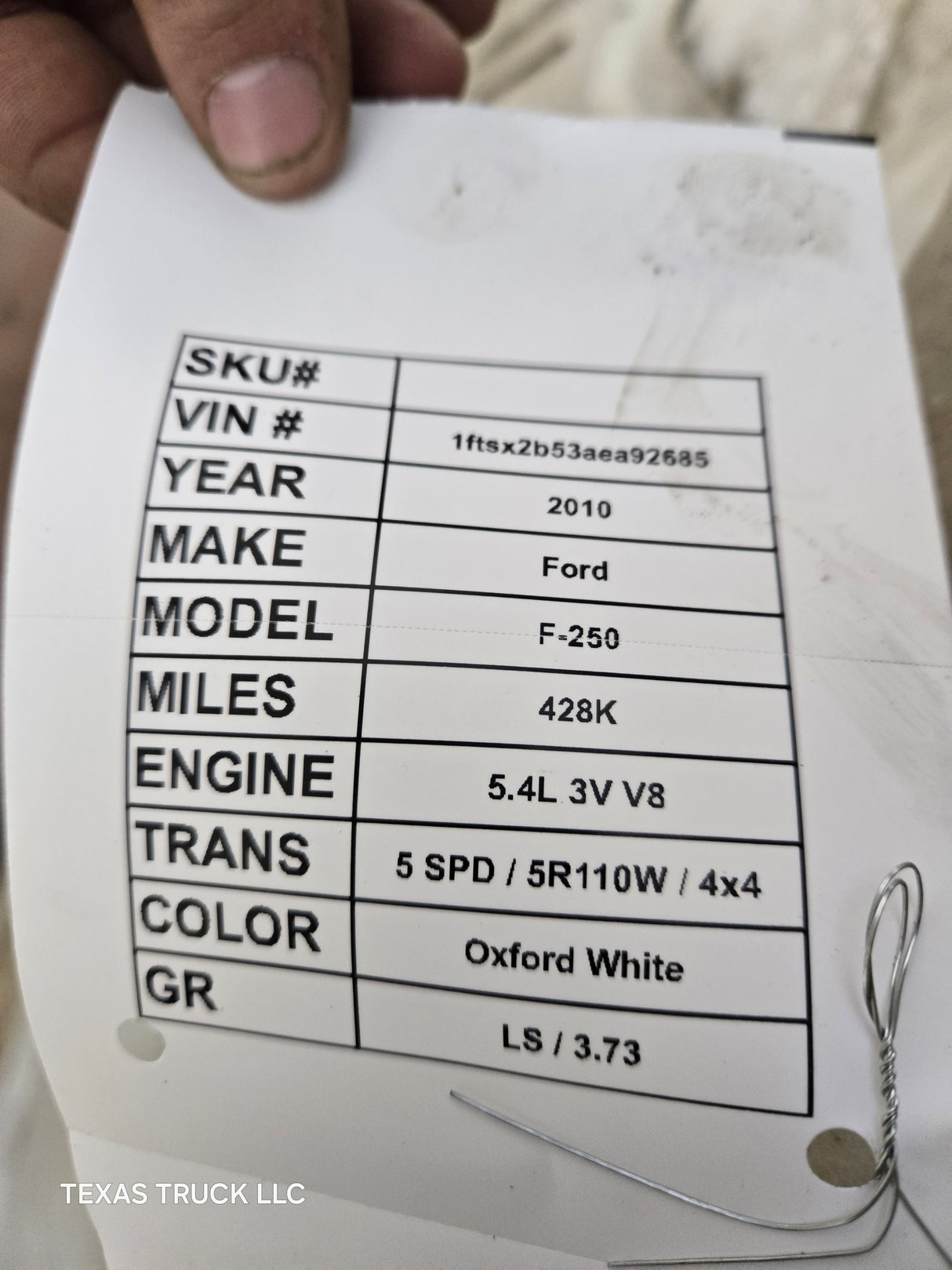 2008-2010 Ford Super Duty F250 F350 F450 F550 Hood