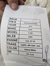 2008-2010 Ford Super Duty F250 F350 F450 F550 Hood