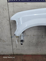 2008-2010 Ford Super Duty F250 F350 LH Driver Side Fender - Oxford White