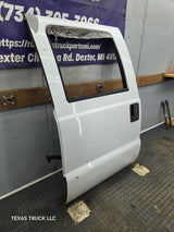 1999-2011 Ford Super Duty LH Driver Side Rear Crew Cab Door F250 F350 F450 F550