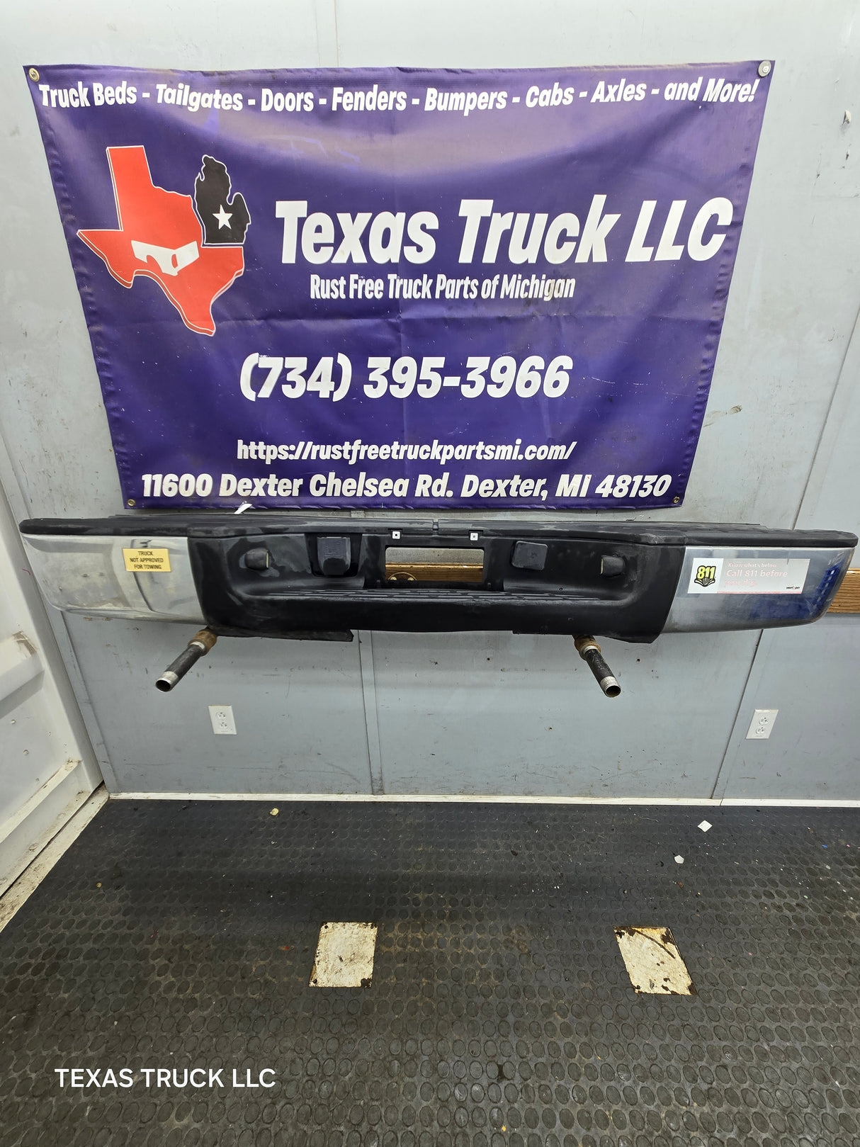 2011-2014 Chevrolet Silverado / GMC Sierra 1500 Rear Bumper