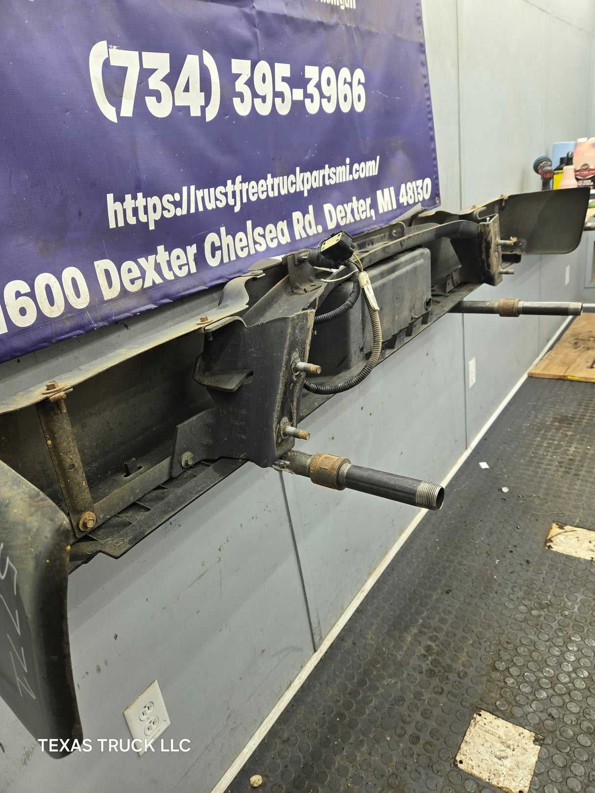 2009-2014 Ford F150 Painted Rear Bumper