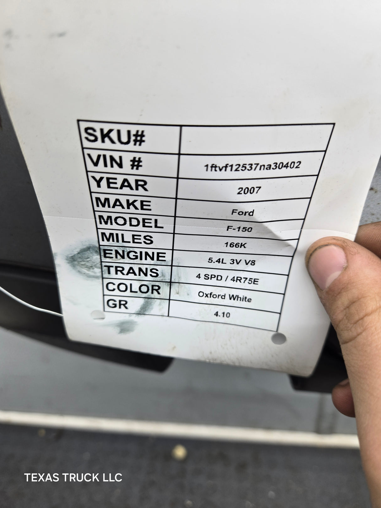 2004-2008 Ford F-150 Painted Front Bumper