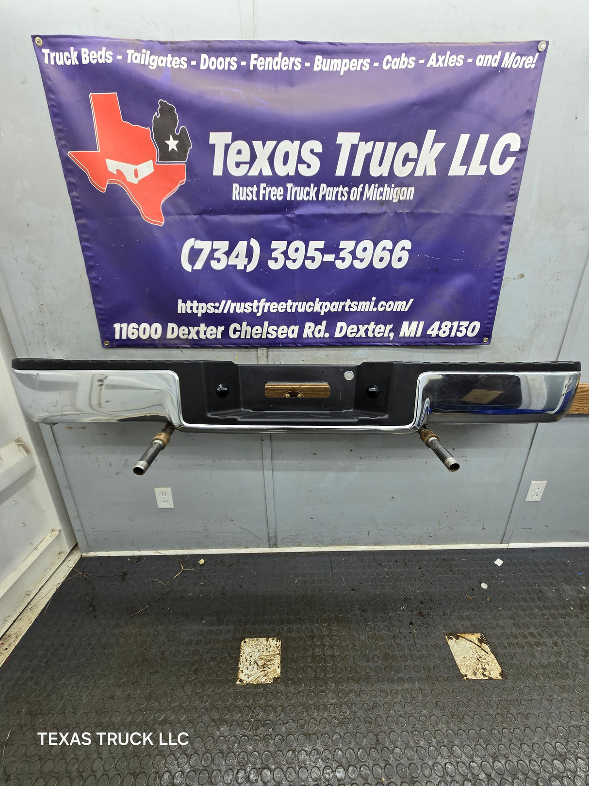 2004-2008 Ford F-150 Chrome Rear Bumper