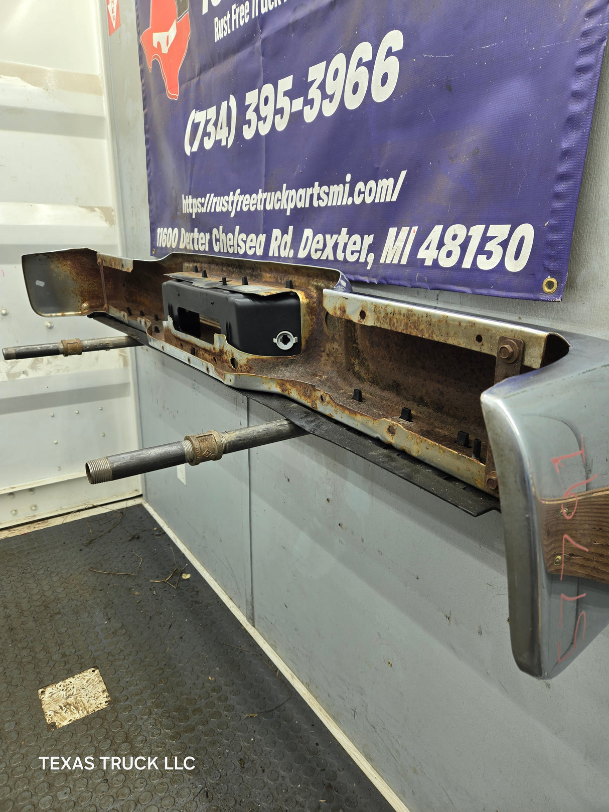 2004-2008 Ford F-150 Chrome Rear Bumper