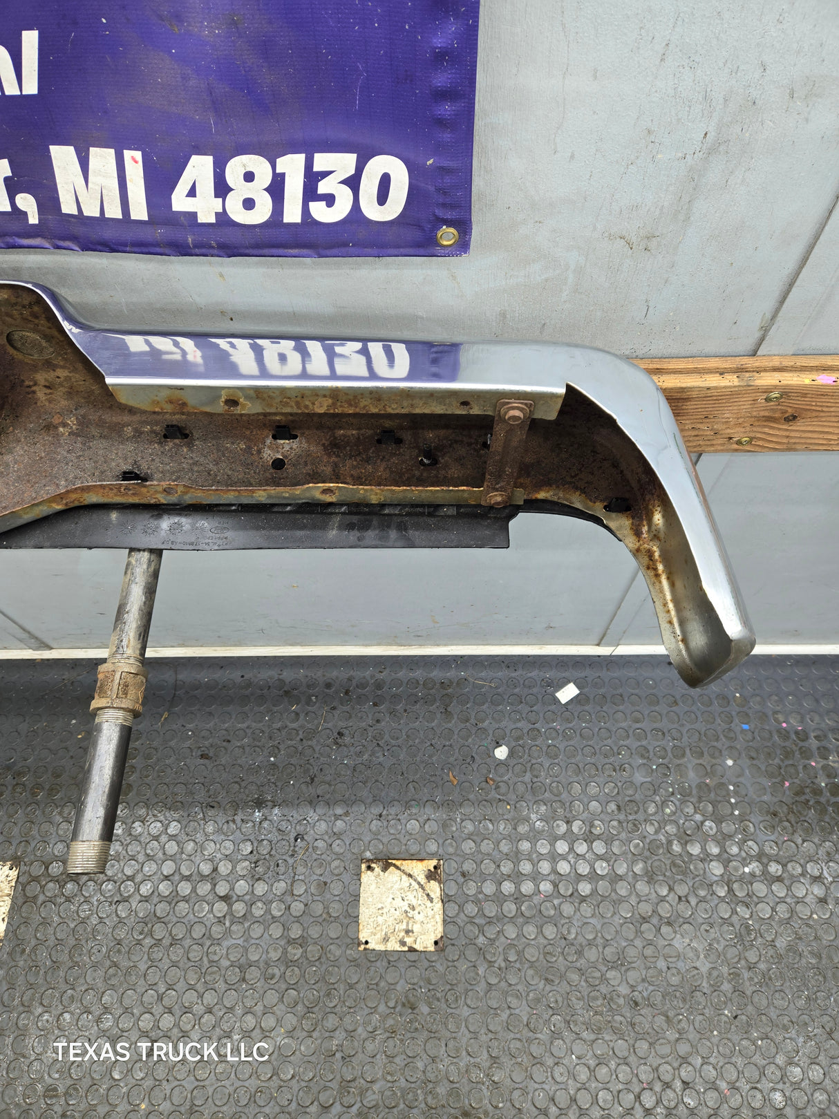 2004-2008 Ford F-150 Chrome Rear Bumper