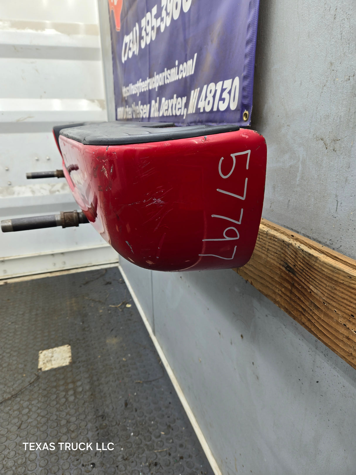 2003-2008 Dodge Ram 3rd Gen 1500 2500 3500 Rear Bumper - Red