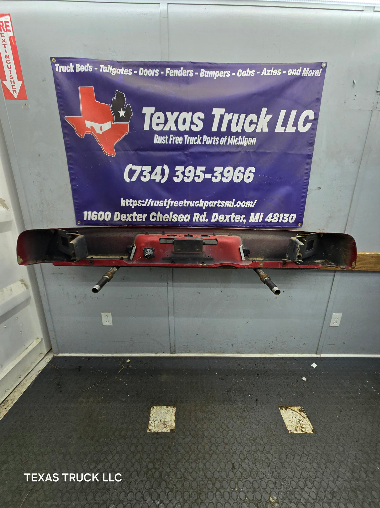 2003-2008 Dodge Ram 3rd Gen 1500 2500 3500 Rear Bumper - Red