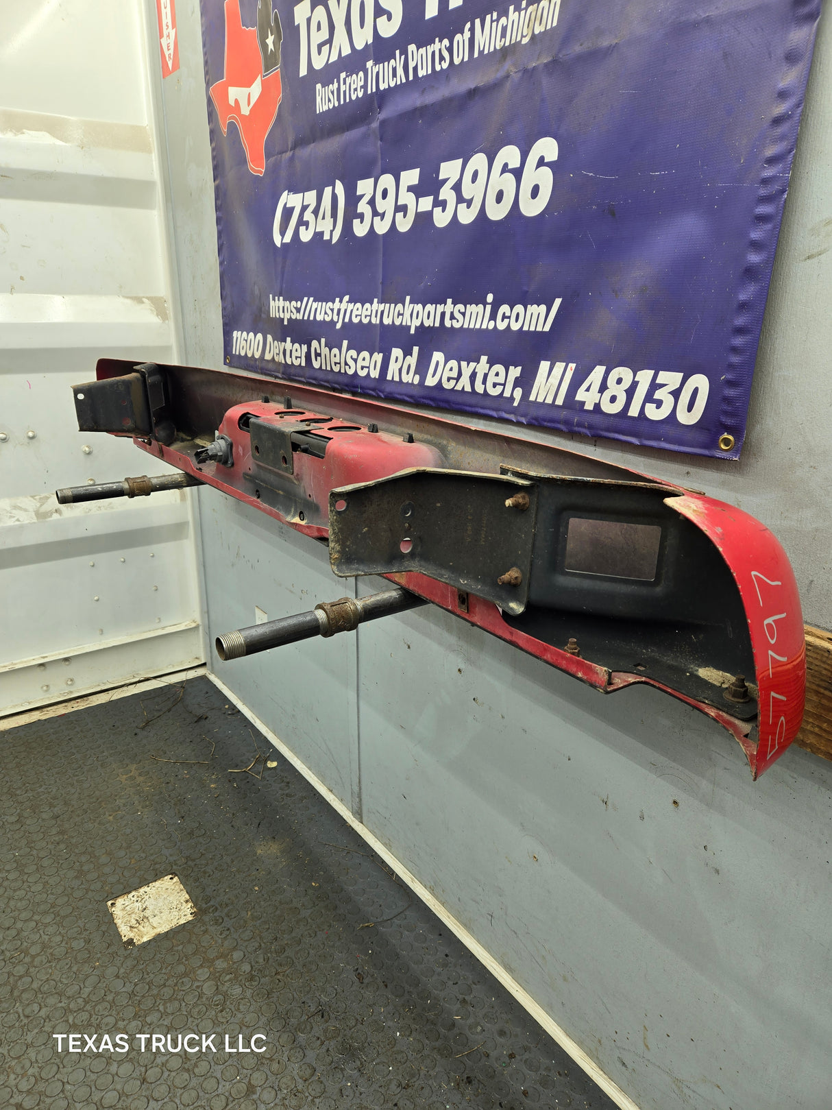 2003-2008 Dodge Ram 3rd Gen 1500 2500 3500 Rear Bumper - Red