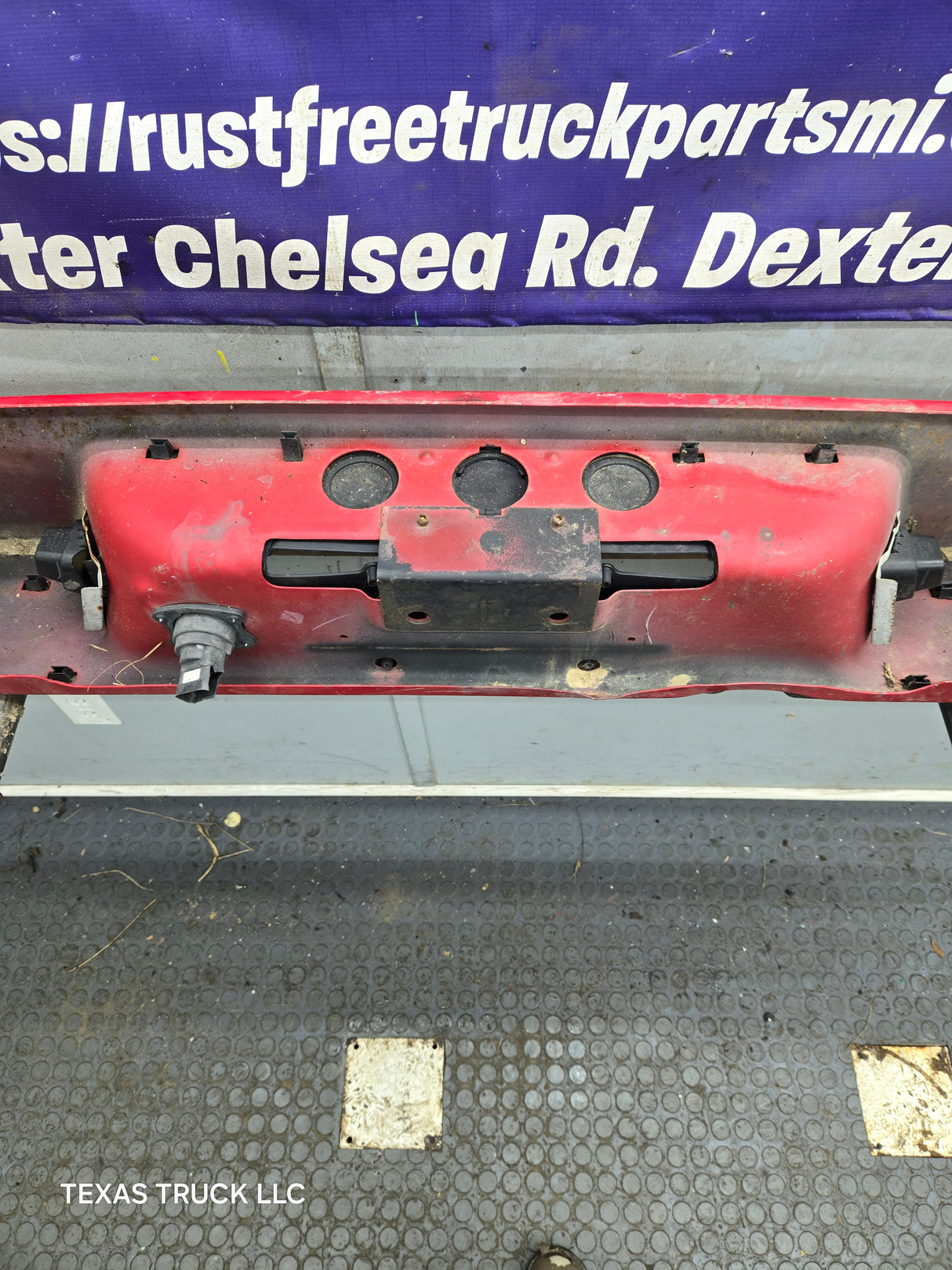 2003-2008 Dodge Ram 3rd Gen 1500 2500 3500 Rear Bumper - Red