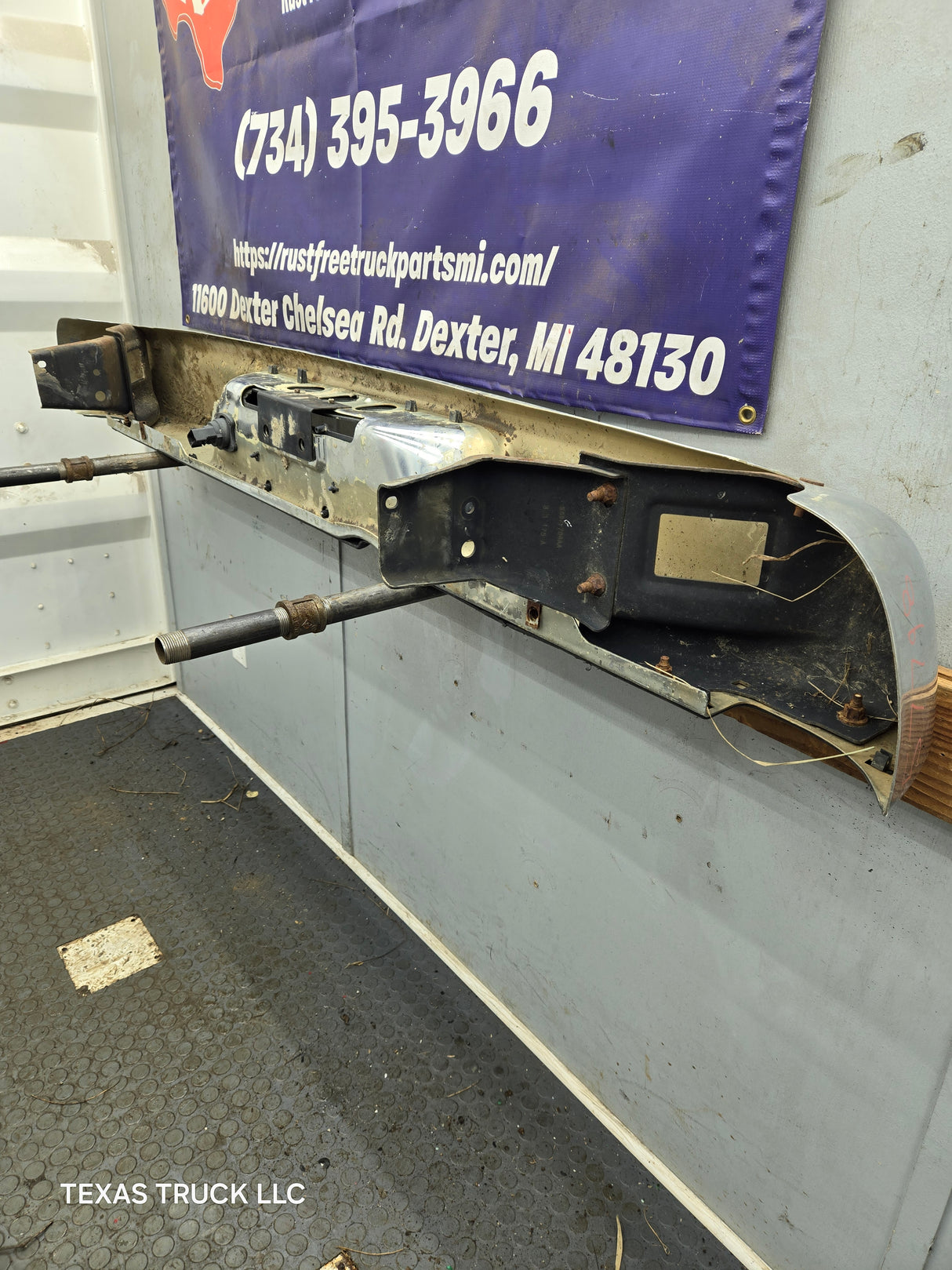 2003-2008 Dodge Ram 3rd Gen 1500 2500 3500 Rear Bumper - Chrome