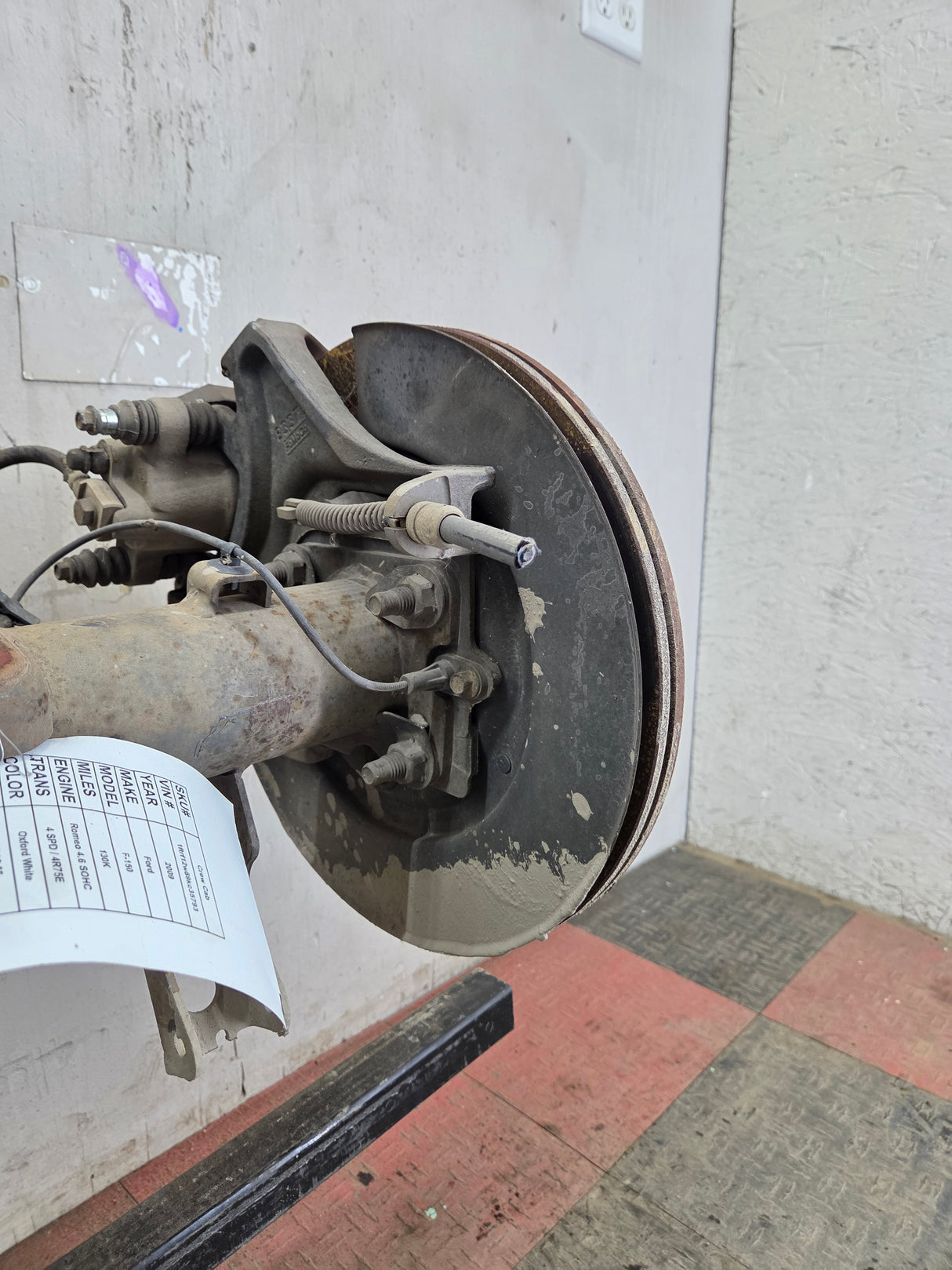 2009-2011 Ford F150 Rear Axle 3.55 Gear Ratio