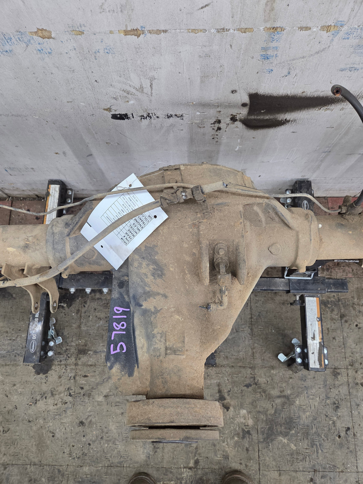 2008-2010 Ford Super Duty F250 F350 SRW Rear Axle Limited Slip 3.73 Gear Ratio