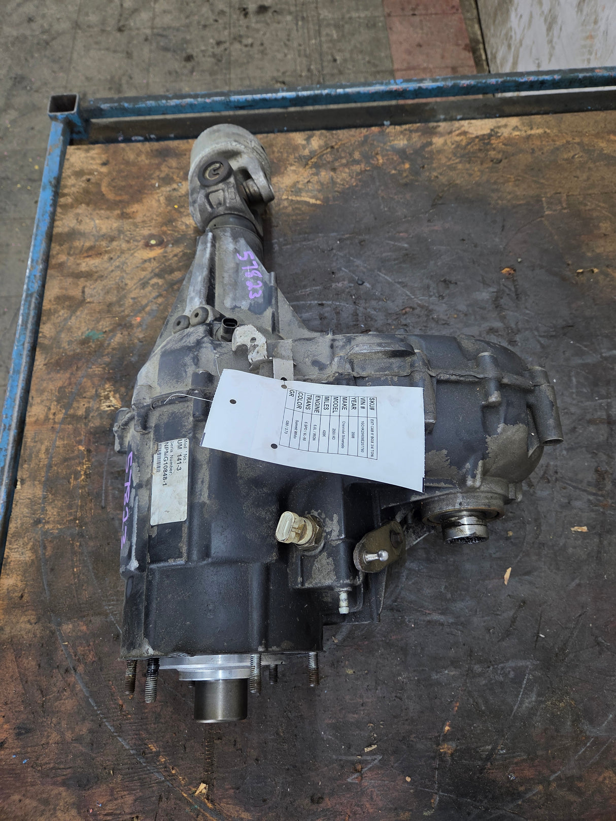 2008 Chevrolet Silverado GMC Sierra 2500HD 3500HD Floor Shift TRANSFER CASE 6L-90