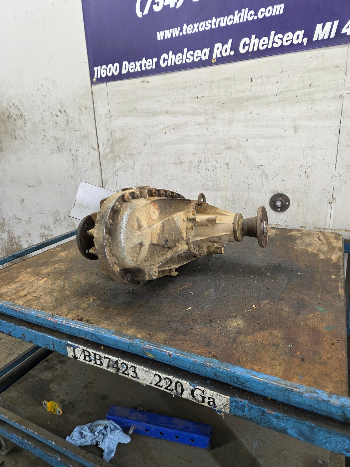 2008-2010 Ford Pickup F250 F350 F450 F550 Super Duty Transfer Case Electric Shift 7C347A195AF
