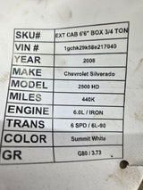 2008 Chevrolet GMC 6.0L 6L-90 4wd AUTOMATIC TRANSMISSION 2500HD 3500HD Reman