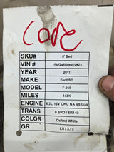 2011 6.2L 6r140 Automatic Transmission 2wd Ford F250 F350 F450 F550 Super Duty CORE 143k Miles