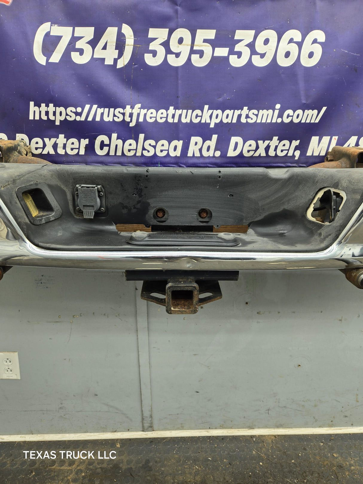 2003-2008 Dodge Ram 3rd Gen 1500 2500 3500 Rear Bumper - Chrome