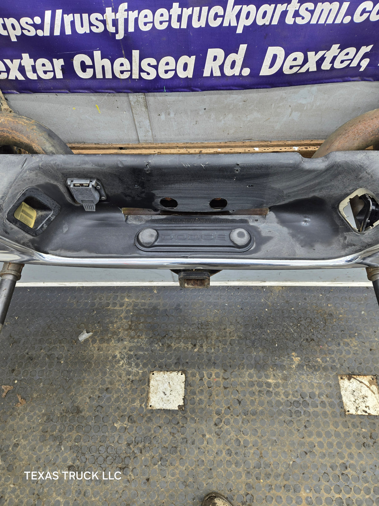 2003-2008 Dodge Ram 3rd Gen 1500 2500 3500 Rear Bumper - Chrome